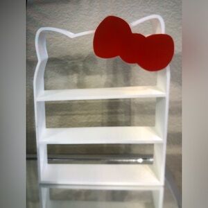 New 3D print hello kitty red bow shelf